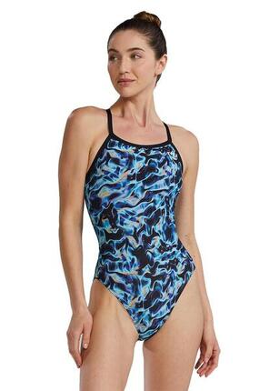 Maillot TYR Durafast Elite Energia Diamondfit - Bleu - Taille UK 30