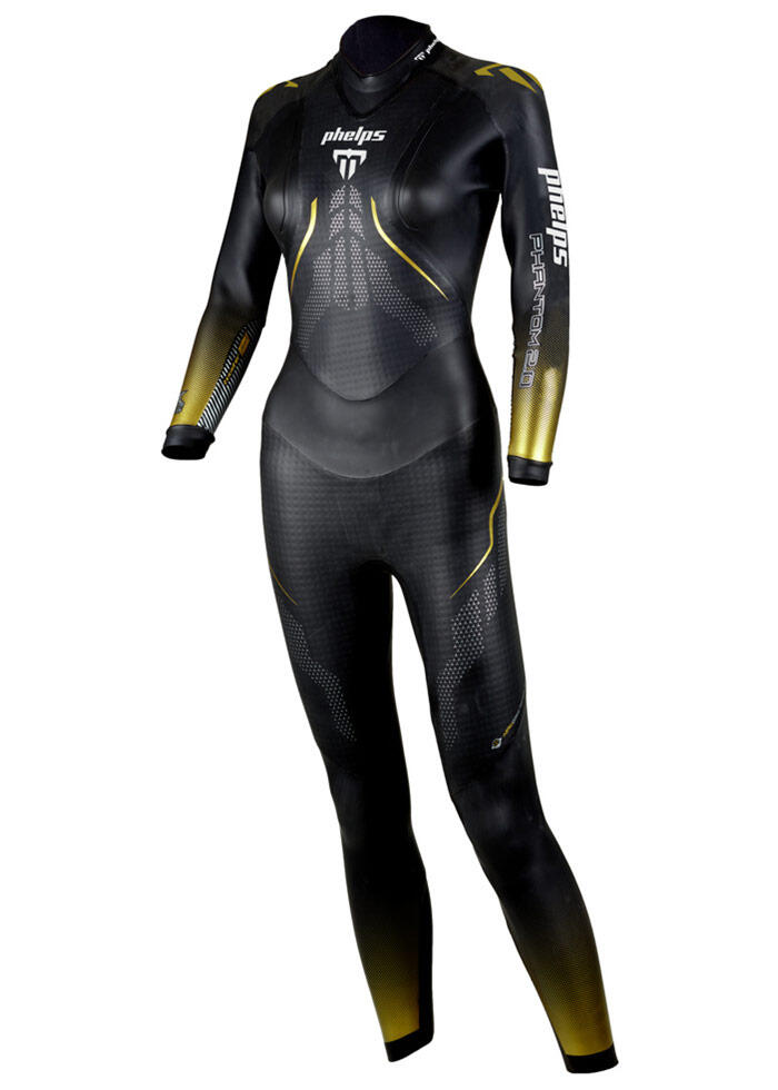 Combinaison néoprène femme Phelps Phantom 2.0 2XS noire 3/5
