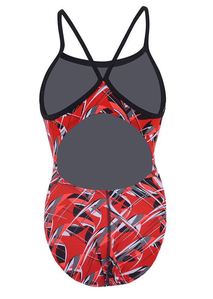 Costume Dolfin Reliance Predator bambina Rosso UK 26/EU 36 2/3