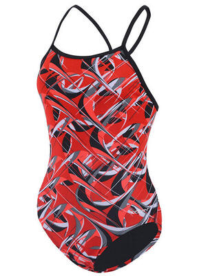 Dolfin reliance predator badpak meisjes rood uk 26/eu 36