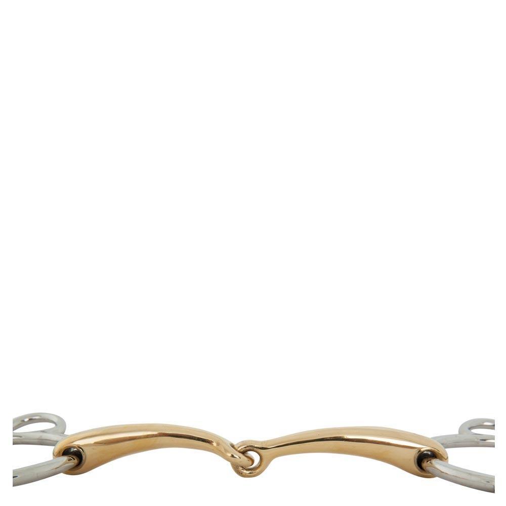 Bocado Pessoa para caballos de doble articulación BR Equitation Soft Contact 2/3