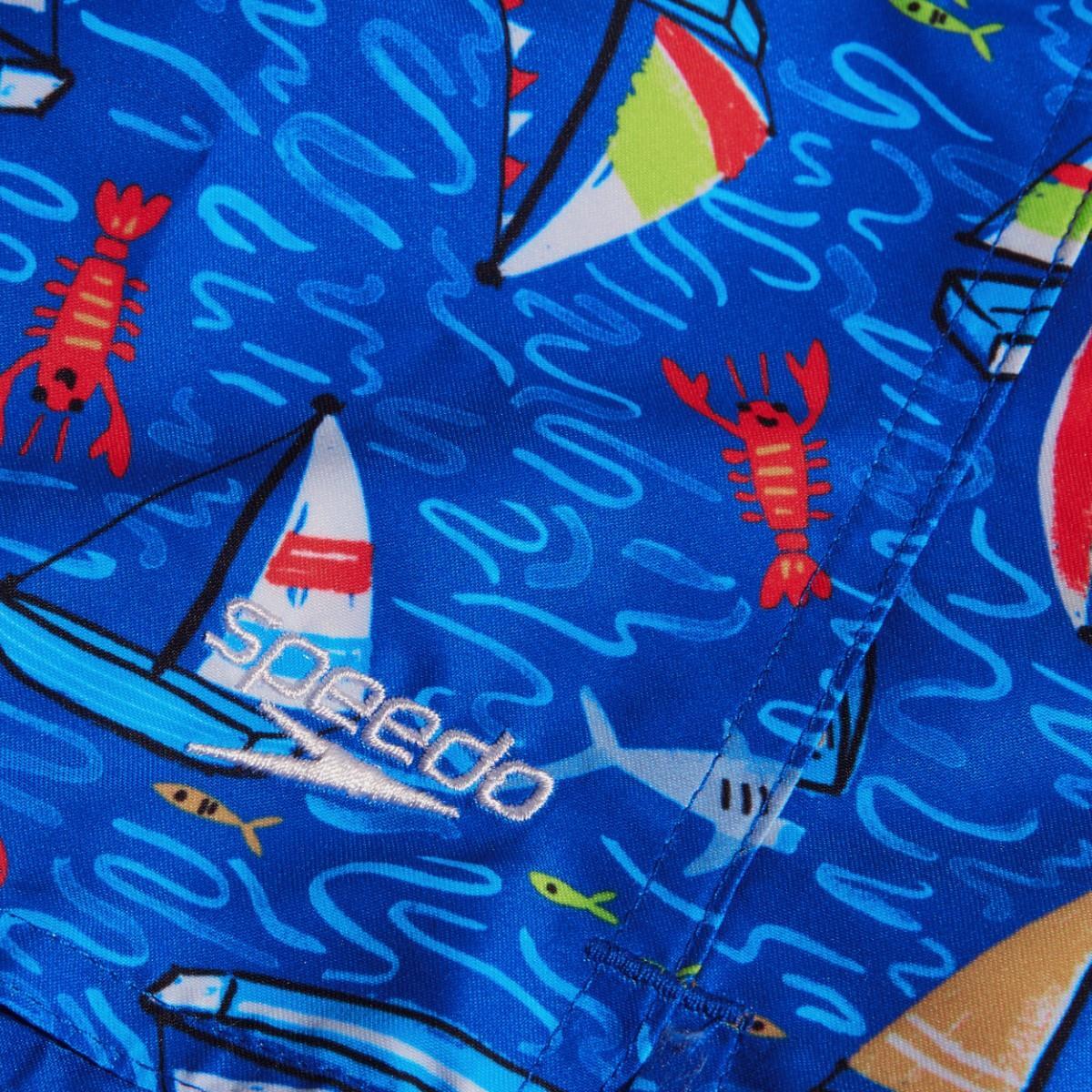 Short de bain Speedo Printed 11 pouces - Cobalt/Bleu/Pastèque - 5-6 ans 4/5