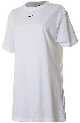 Vestido camiseta Nike Essential mujer blanco