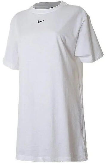 Vestido camiseta Nike Essential mujer blanco