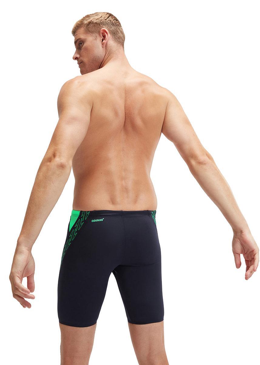 Speedo HyperBoom Splice Jammer blu navy/verde taglia UK 28 3/5