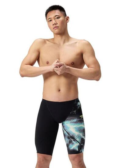 Speedo Fastskin LZR Ignite Jammer homme - Noir/Multicolore - UK 22 / EU 52