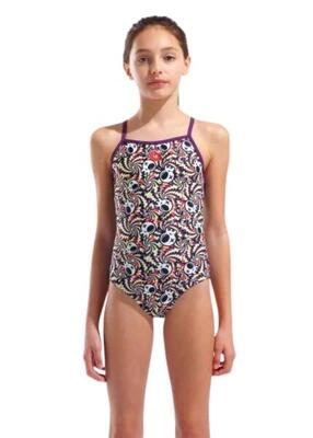 Arena Fun Skulls costume ragazza Open Back MaxLife Eco UK24 EU34