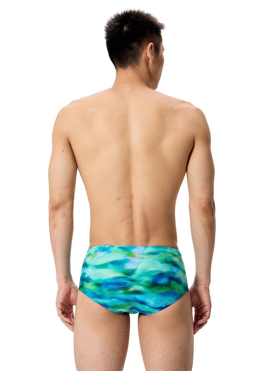 Speedo Herren Badeslip Printed 13.5Cm Grün/Blau 5/5