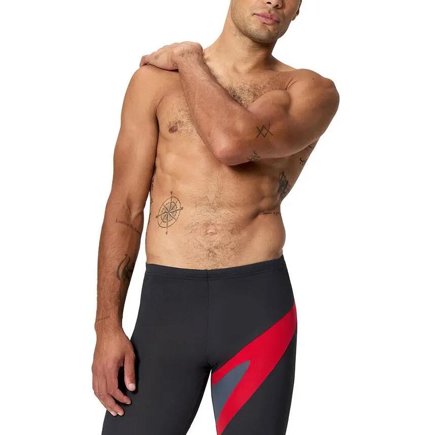 SPEEDO Hyperboom Logo Jammer Black/Red Men's UK 36