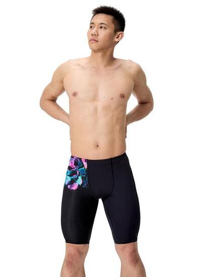Speedo Placement pour hommes imprimé Jammer - Noir / Violet