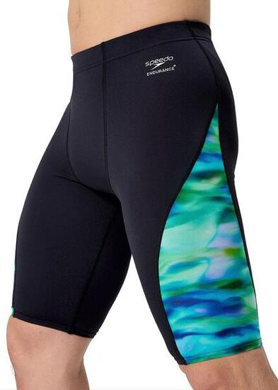Speedo Imprimé à empiècements pour hommes Jammer - Turquoise / Vert