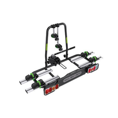 Fietsendrager e-trek 2-bal voor 2 elektrische fietsen - 30 kg/rail - opvouwbaar