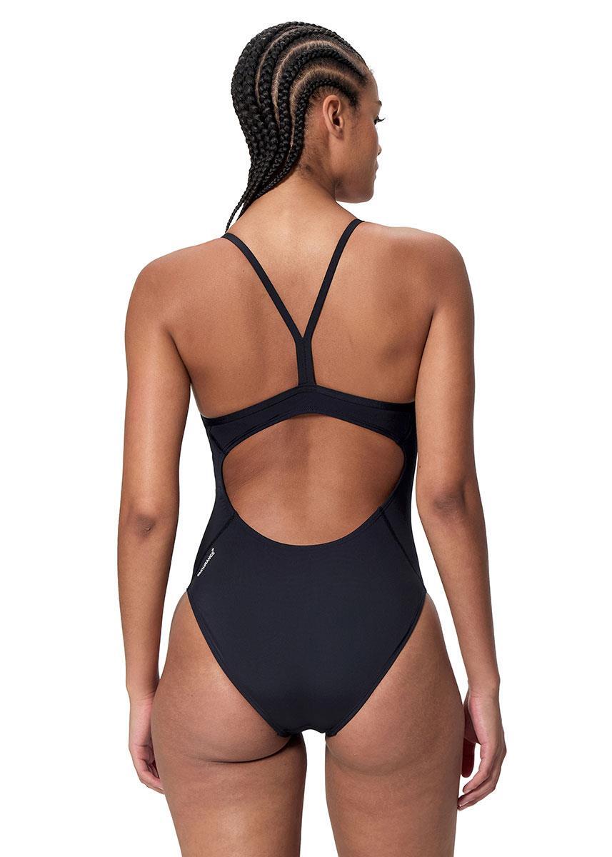 Maillot bain femme Speedo End+ Logo Thin Strap 3/5