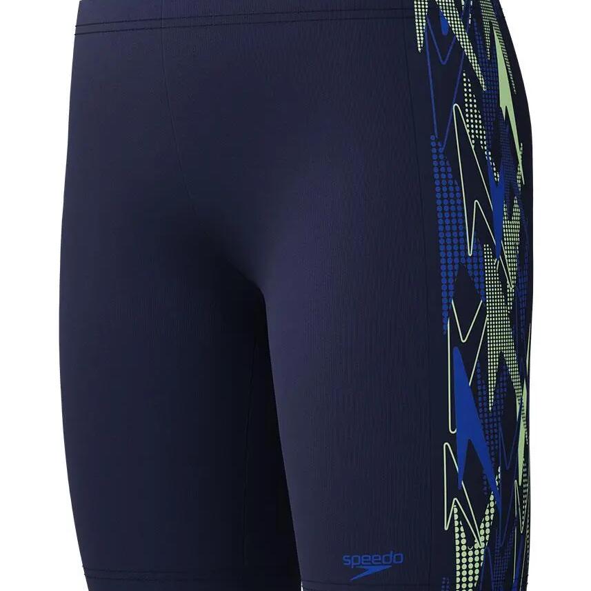 Speedo Boys Plastisol Placement Jammer Peacoat/Deep Sapphire 15-16Y