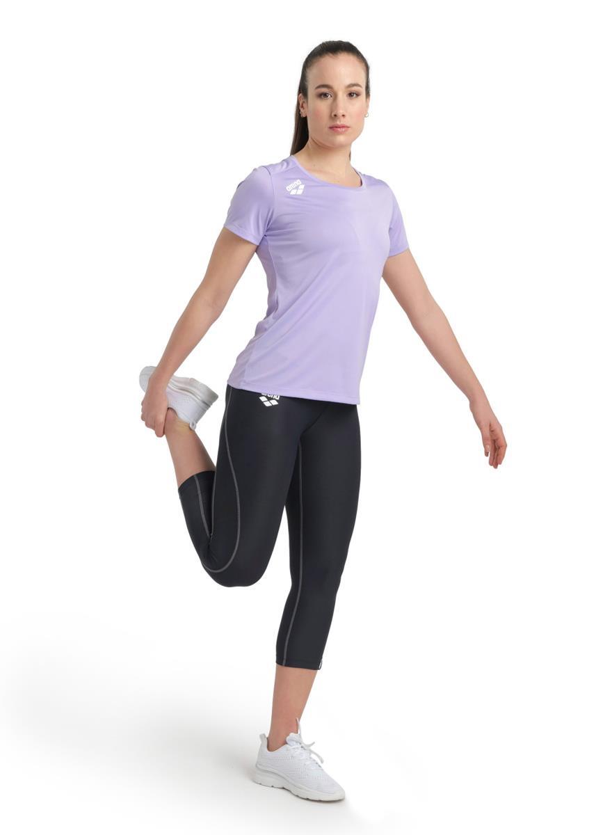 Arena Camiseta feminina com painel da equipe - Lavanda 5/5