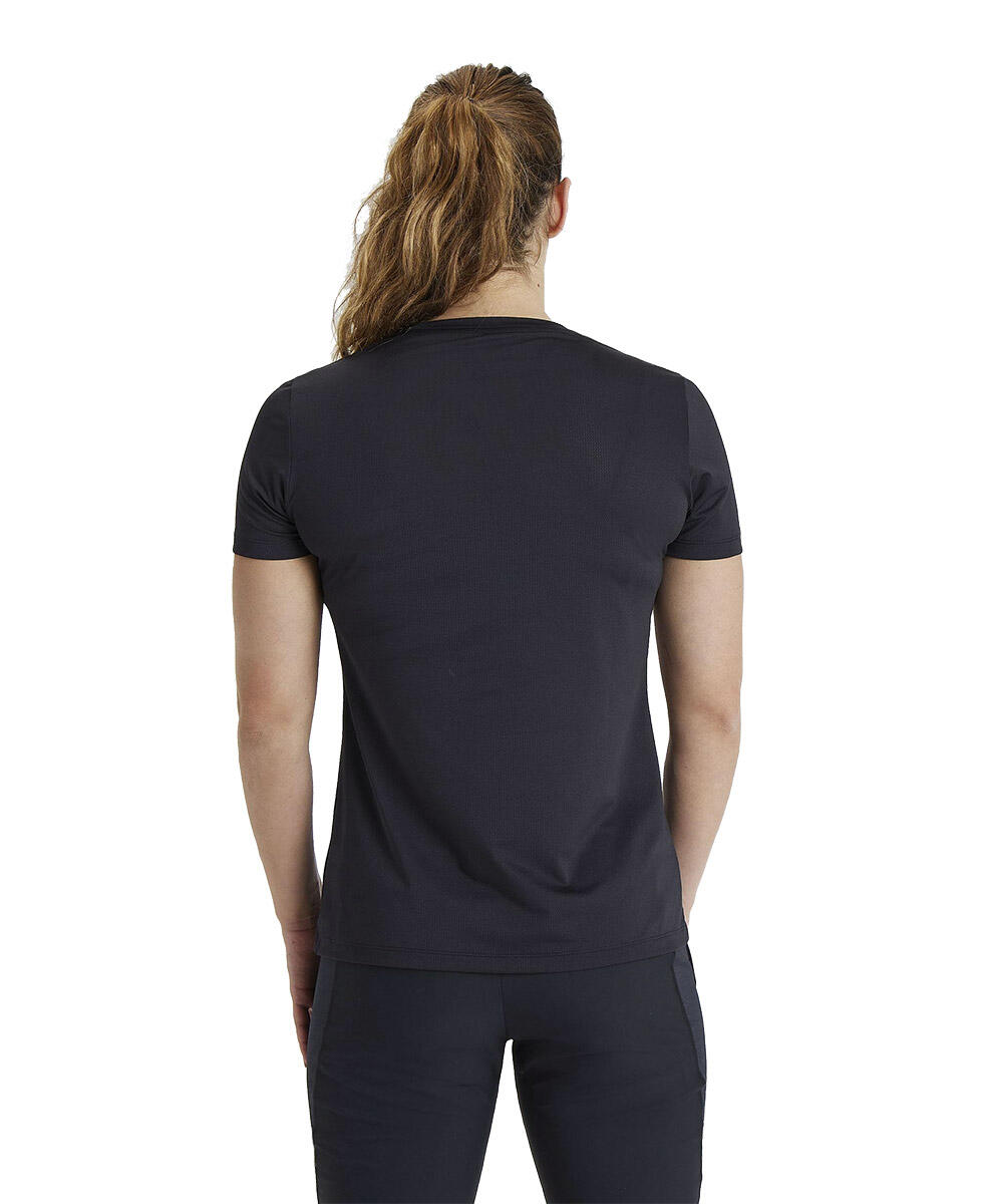 Arena Camiseta lisa para mujer - Negra 5/5