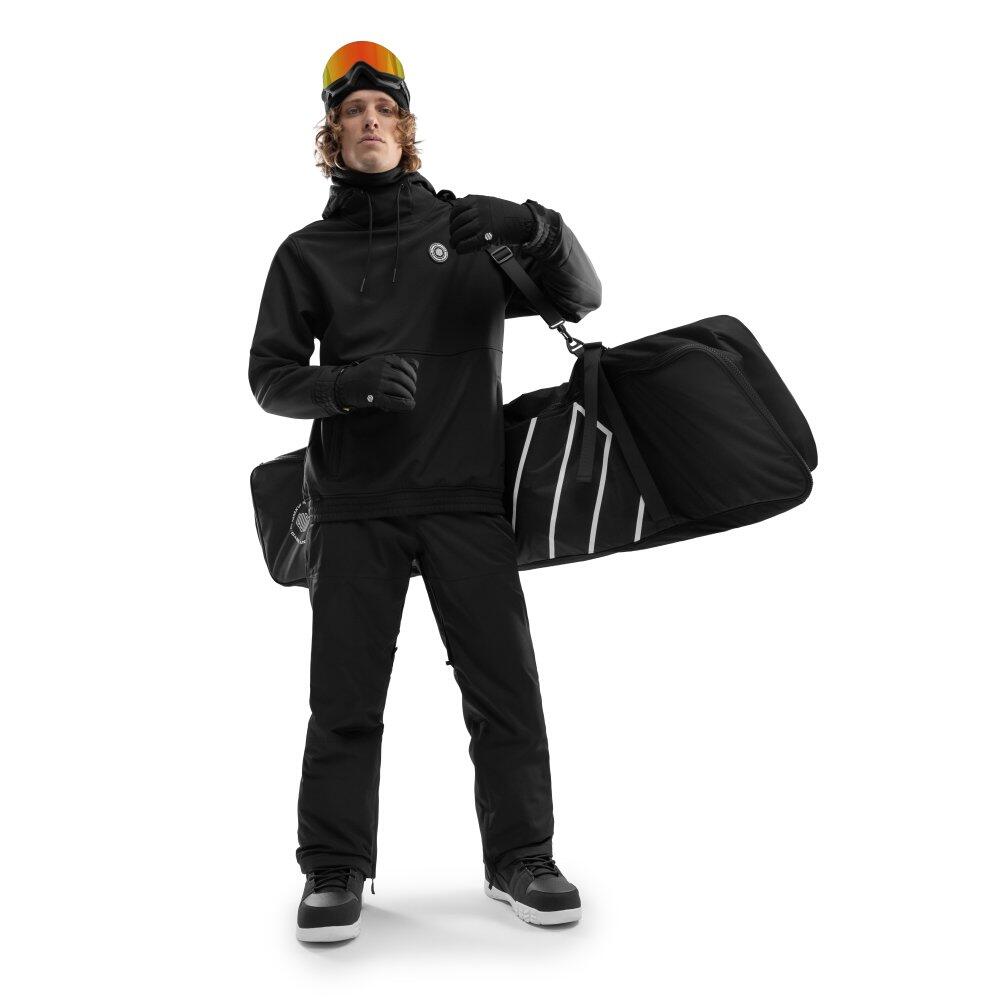 Veste snowboard homme Sports d'hiver W1 Skywalk Noir 3/8