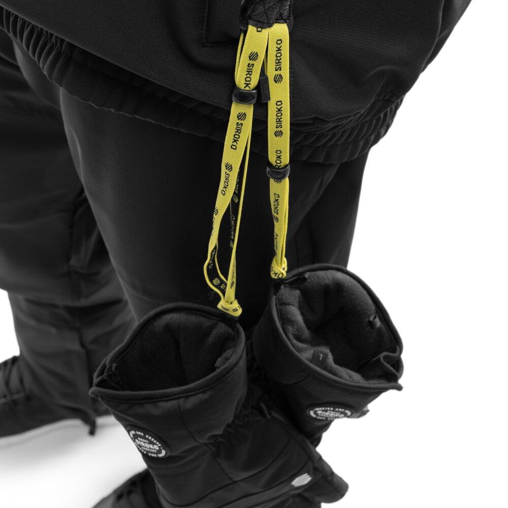 Veste snowboard homme Sports d'hiver W1 Skywalk Noir 5/8