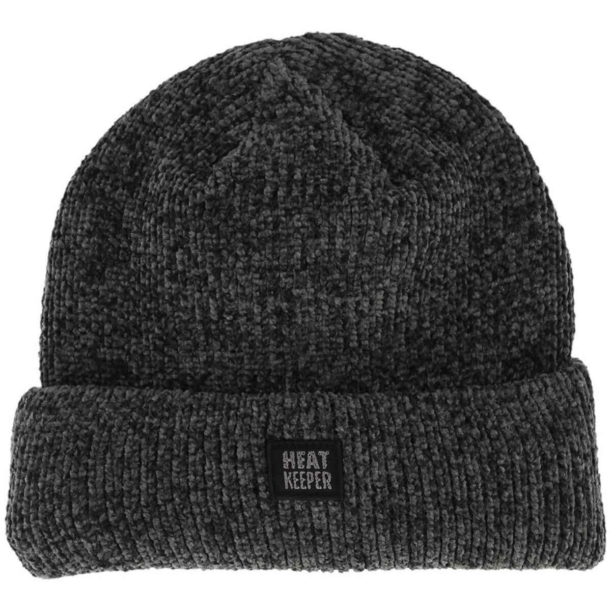 Heatkeeper Bonnet thermique Femme Chenille Gris foncé 3/4