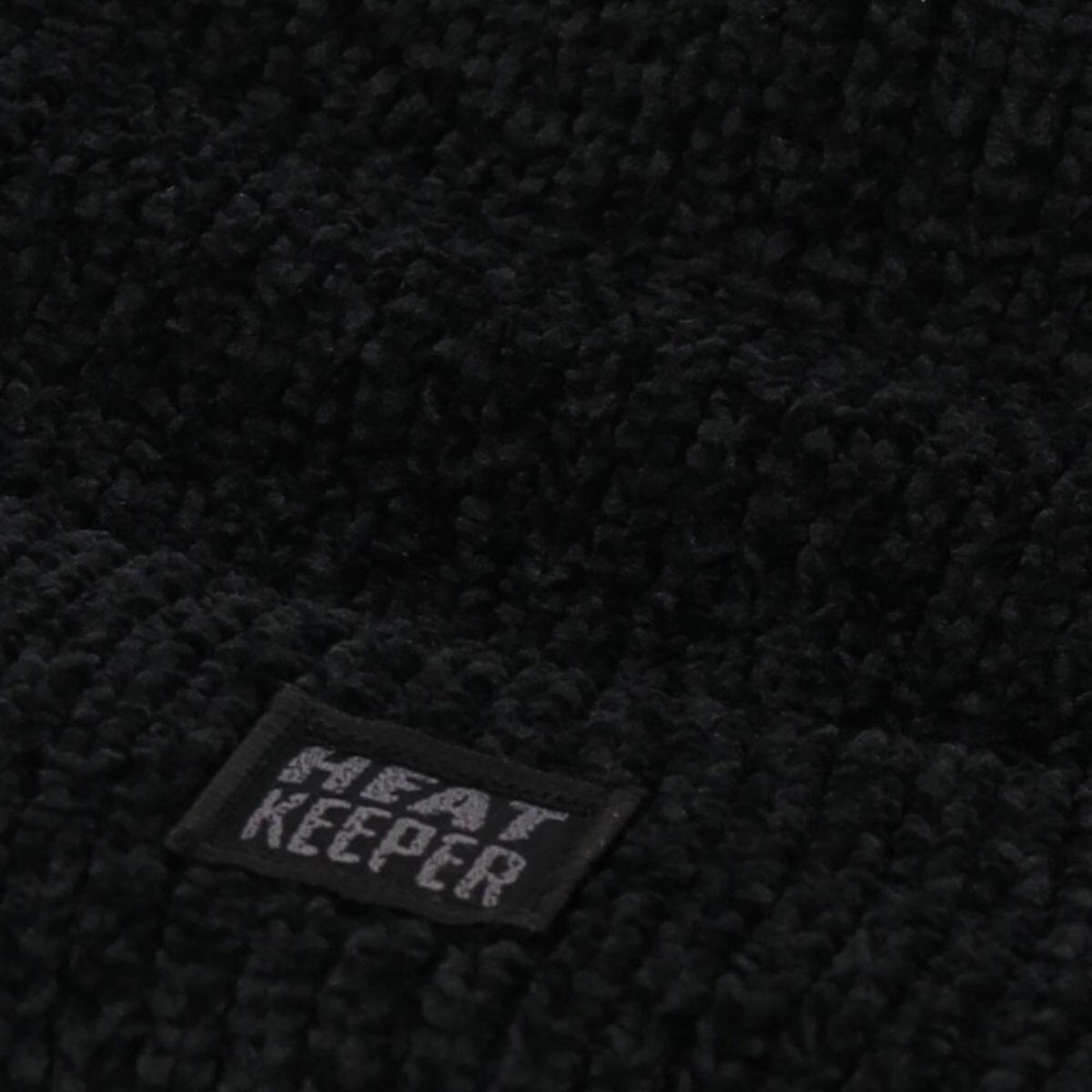 Heatkeeper Bonnet thermique Femme Chenille Noir 2/4