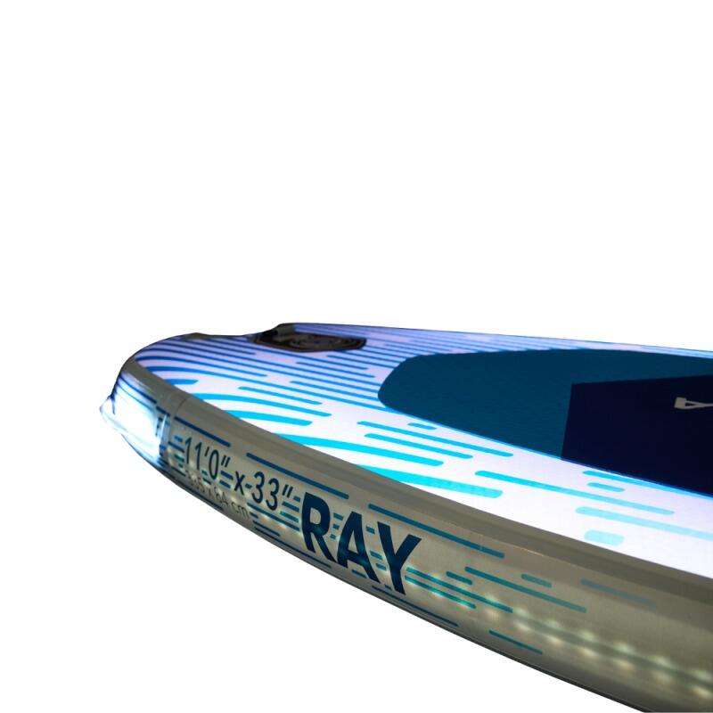 Paddle gonfiabile Aqua Marina Ray 11'0" All-Around + LED integrato 4/7