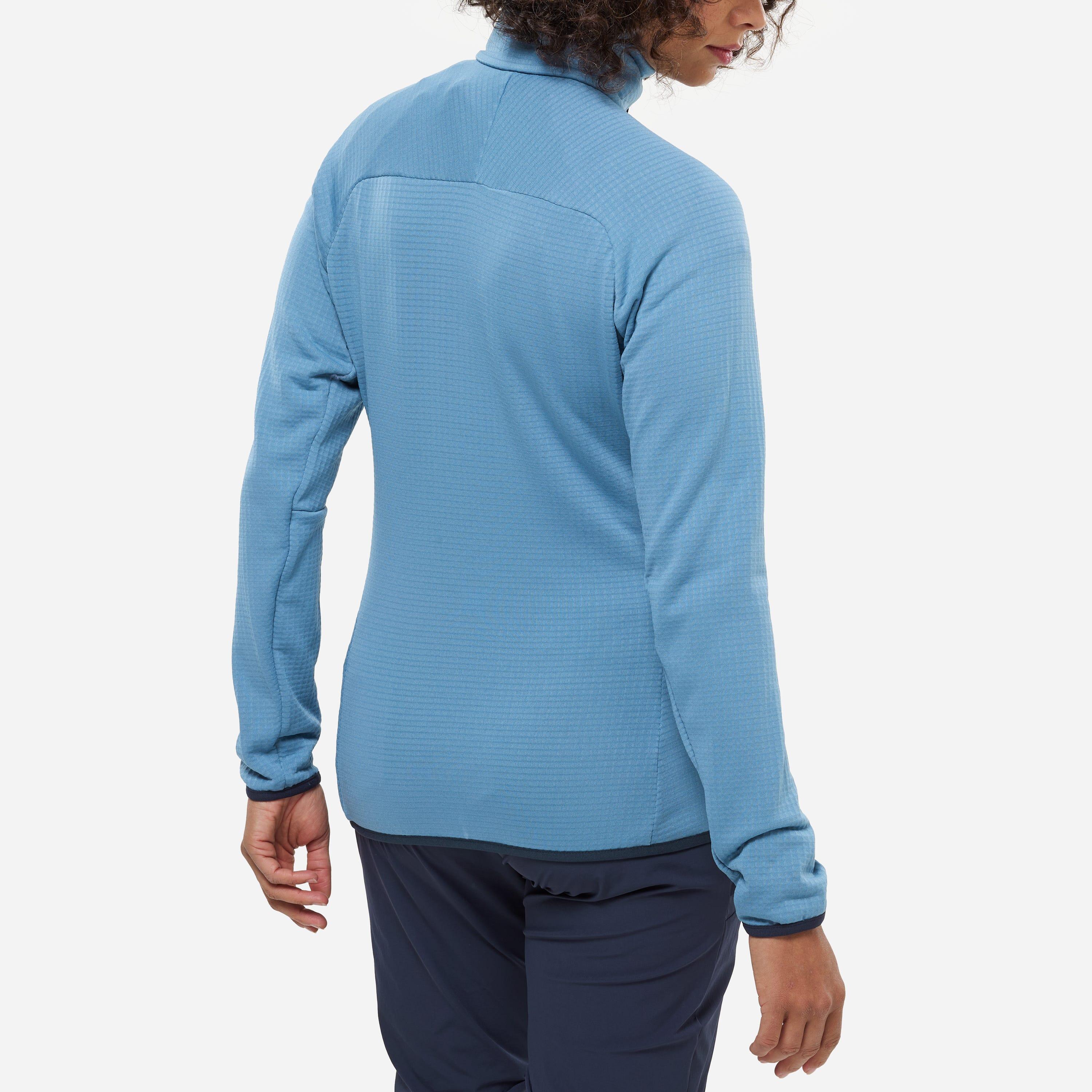 Damen Bergsteigen Fleecejacke  FUSION GRID 2/5