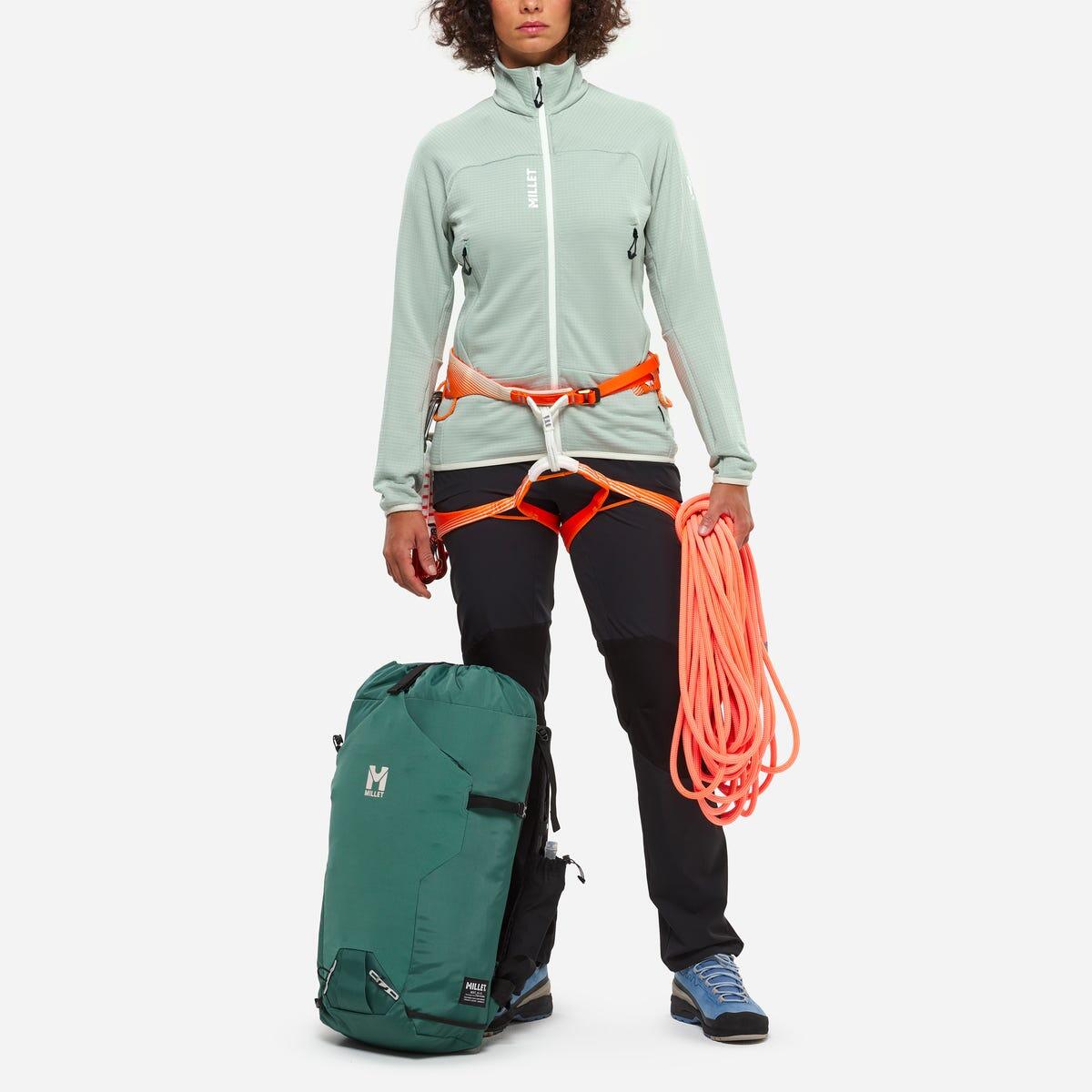 Damen Bergsteigen Fleecejacke  FUSION GRID 2/4