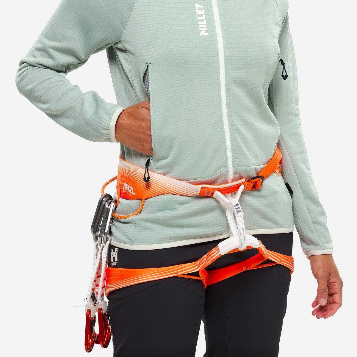 Damen Bergsteigen Fleecejacke  FUSION GRID 4/4