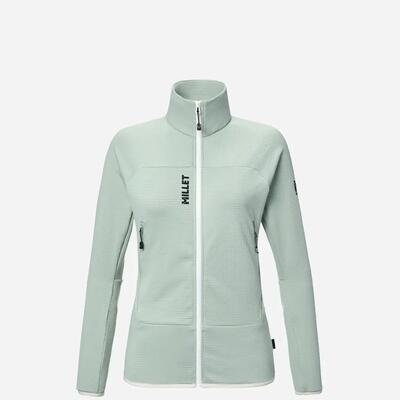 Fleecejas voor dames fusion grid