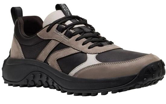 KEEN KS86 Lea Herren Leder-Sneaker Brindle/Plaza Taupe