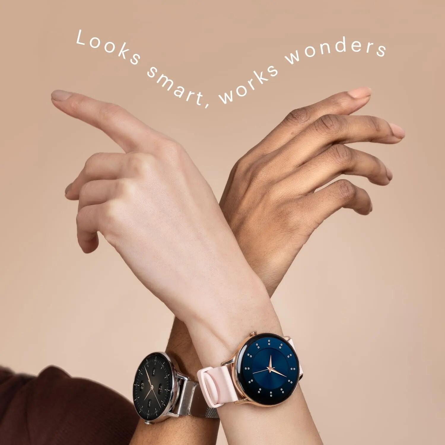 Relógio Smartwatch NOISE Twist Go Link Prateado 3/5