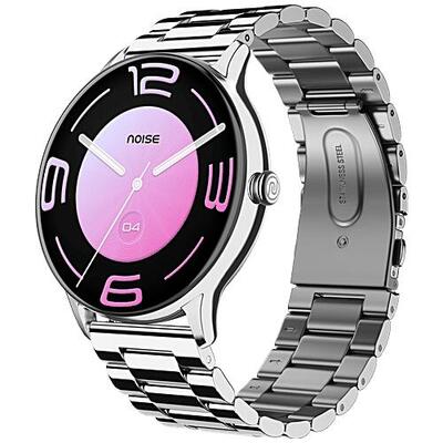 Orologio intelligente Smartwatch NOISE Twist Go Elite Argento
