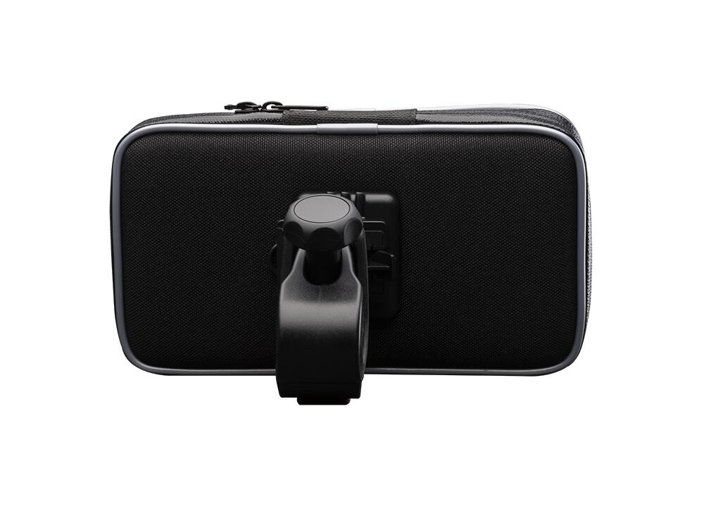 Support 2 roues Housse étanche Maintien clip ajustable Noir Bigben 4/4