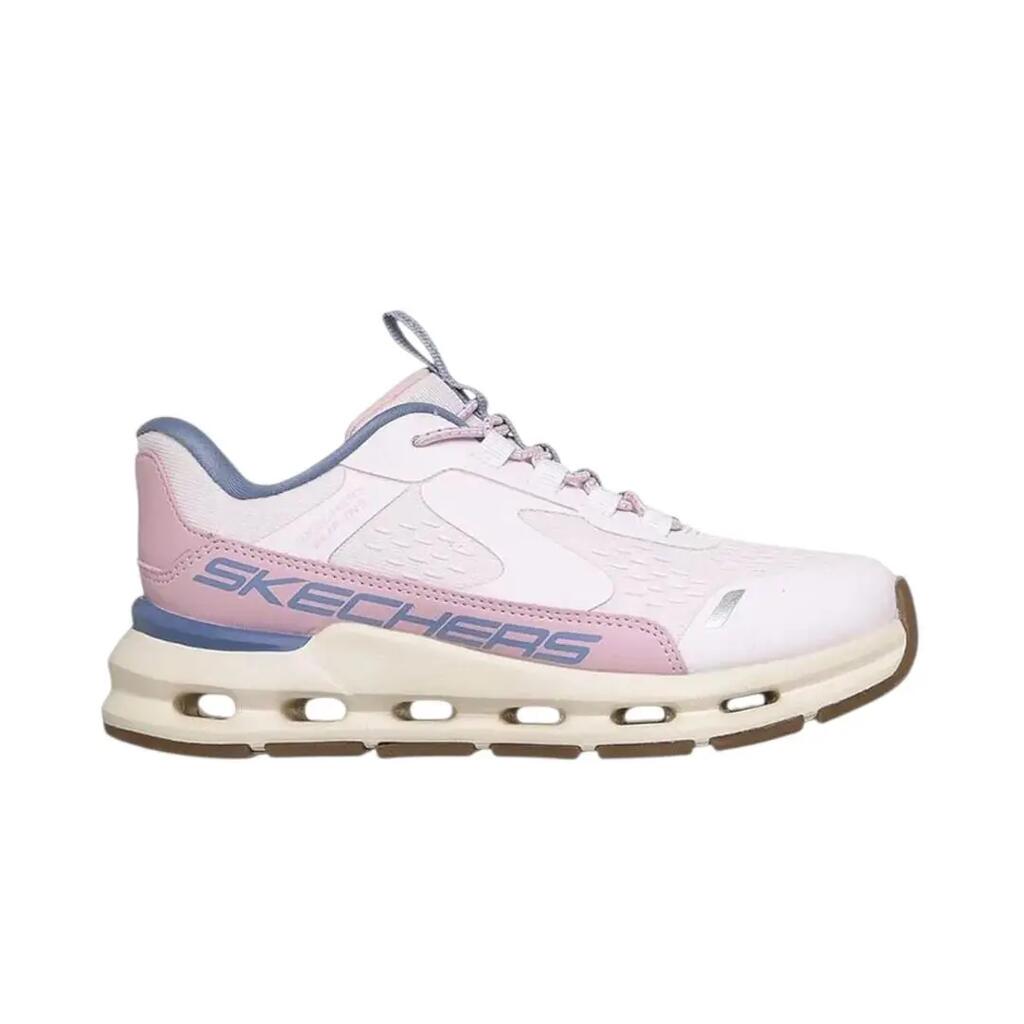 Boy's Skechers Slip-ins glide-step Pink sneakers.