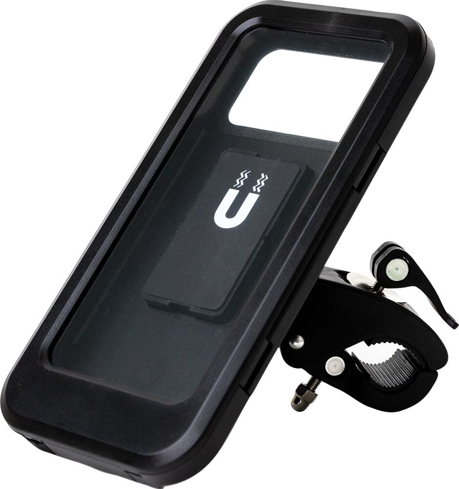 Support 2 roues Renforcé et étanche Maintien clip ajustable Noir Big 2/2