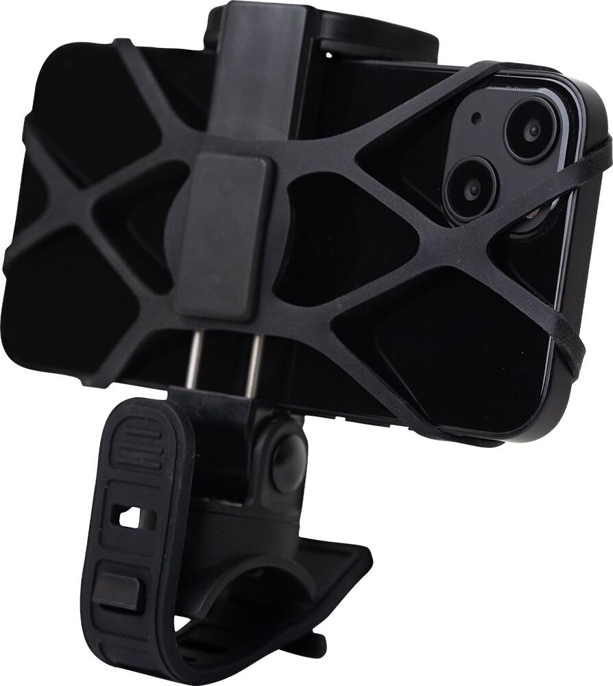 Support 2 roues Maintien clip ajustable Noir Bigben 2/2