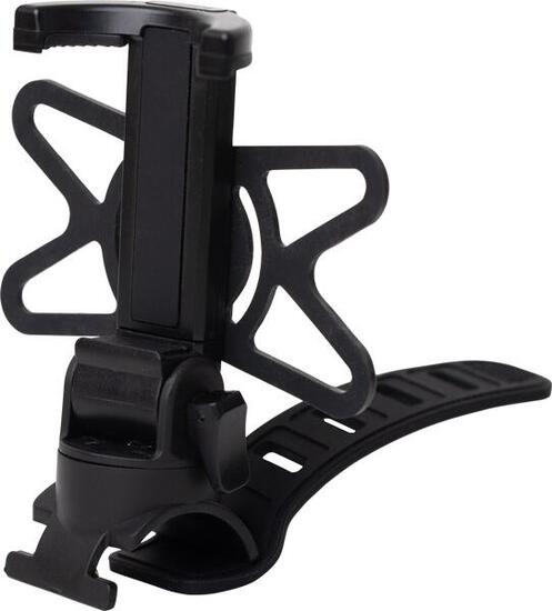 Support 2 roues Maintien clip ajustable Noir Bigben
