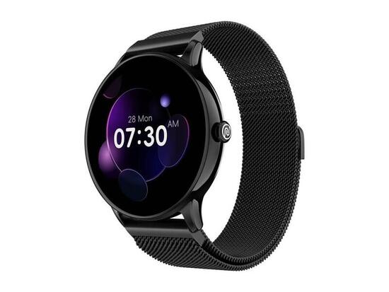 Orologio intelligente Smartwatch NOISE Twist Go Link Nero