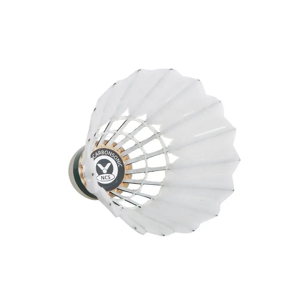 Victor Carbosonic NCS Badminton Shuttlecock Speed 77 Tube of 12 High Resilience