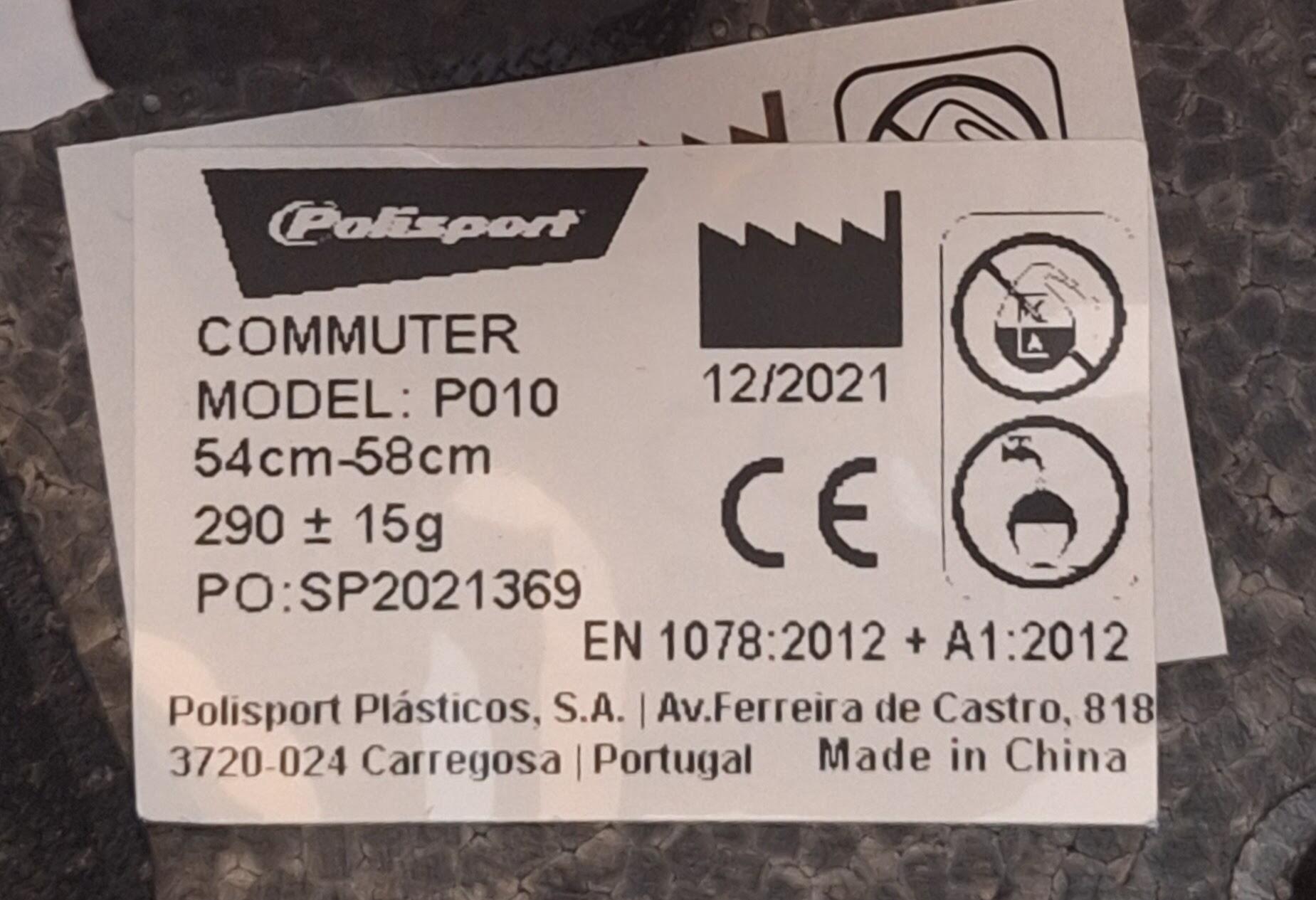 Entre Particuliers - Polisport - Casque de vélo Commuter - 54-58 CM NEW 3/6