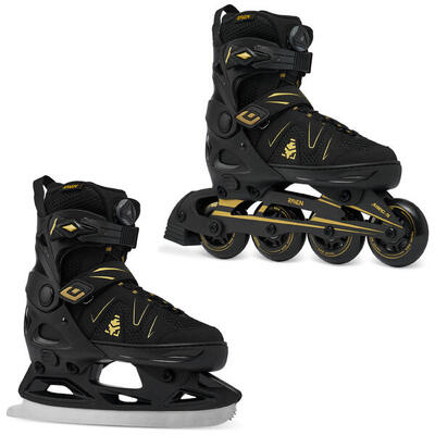 Skeelers 2-in-1 kunstschaatsen pulse pro fitgo