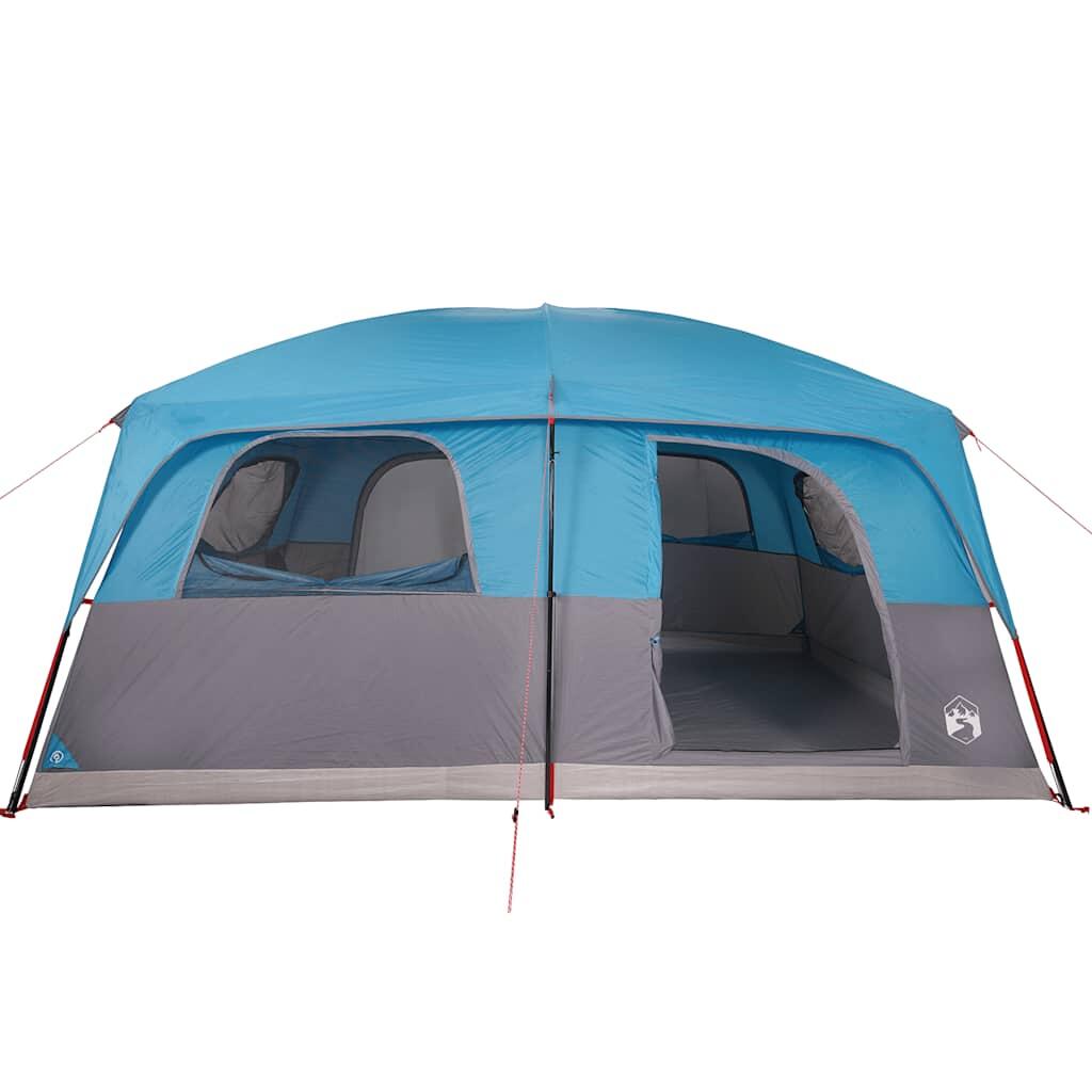 Tente familiale VidaXL imperméable 10 personnes bleue 7/7