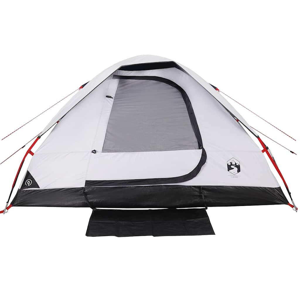 Tente dôme VidaXL 6 personnes imperméable blanc avec tissu occultant 7/7