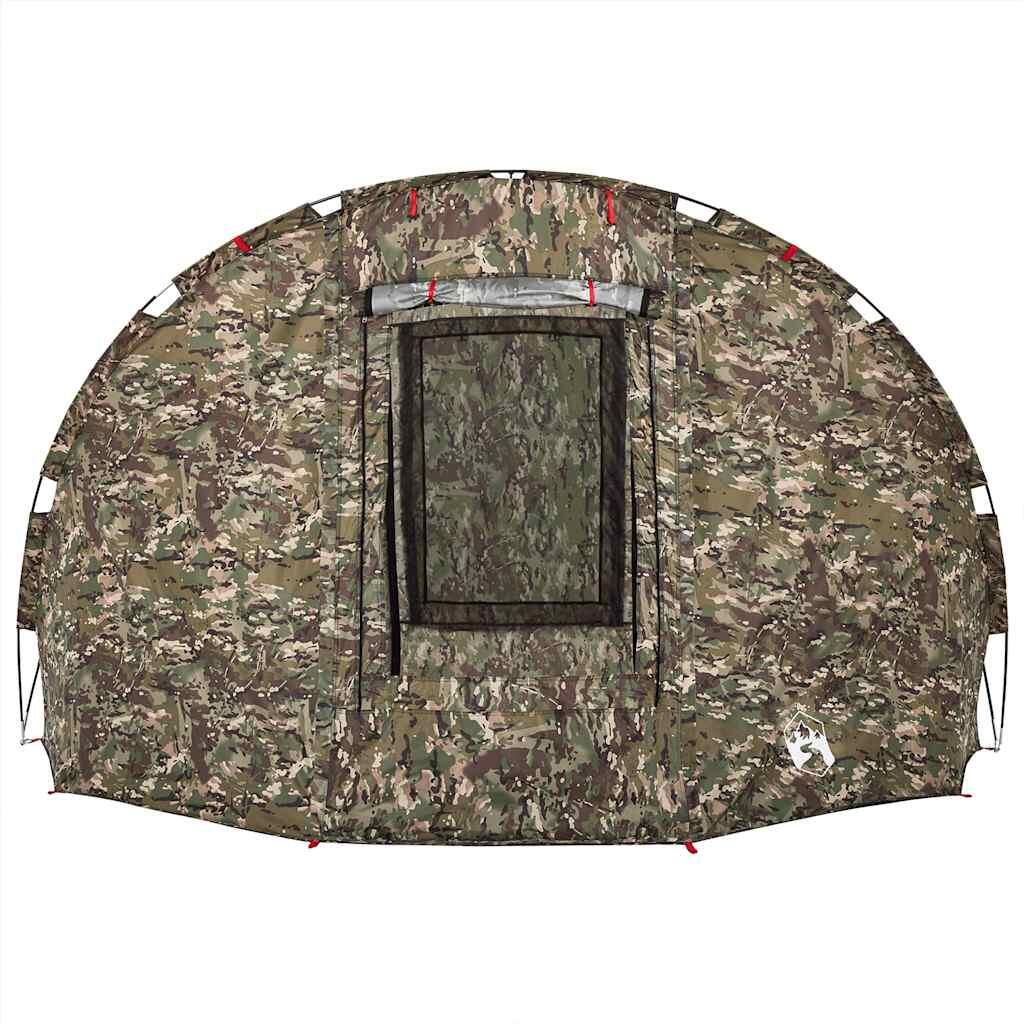 Tente de pêche VidaXL camouflage étanche 5 personnes 7/7