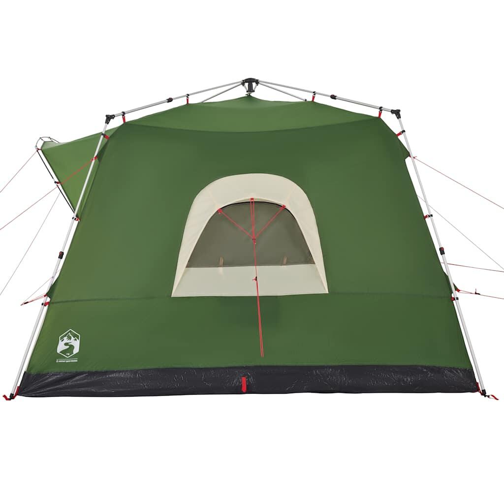 Tente familiale VidaXL 7 personnes montage rapide imperméable verte 7/7