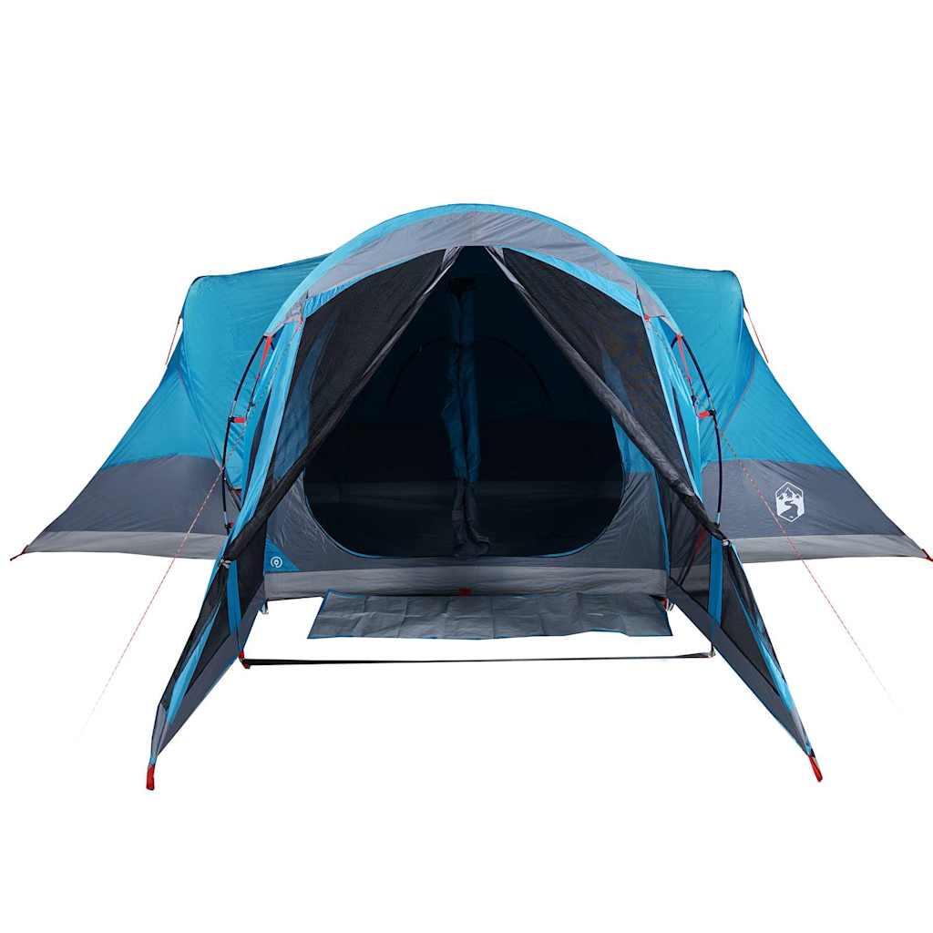 Tente tipi VidaXL 8 personnes étanche bleu 7/7