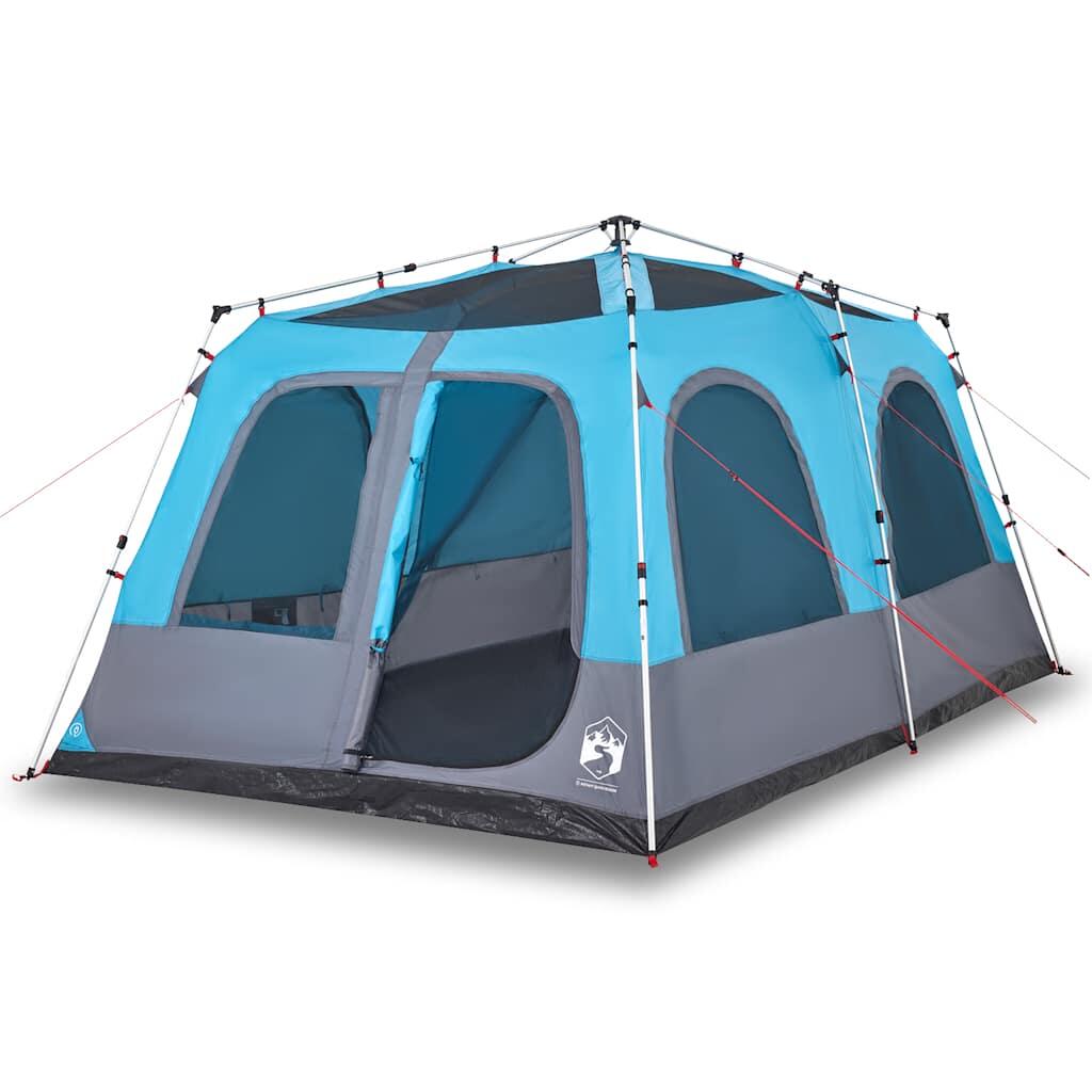 Tente dôme VidaXL pour 8 personnes avec système d'ouverture rapide, bleu 2/7
