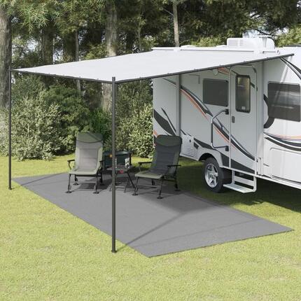 VidaXL Tenttapijt 5,5 x 2,5 m Antraciet