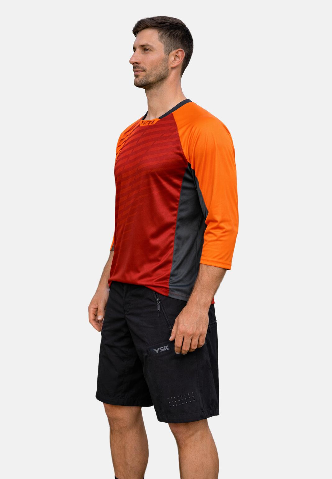 Maillot Enduro Yeti manches longues polyester extensible 4-sens 7/7