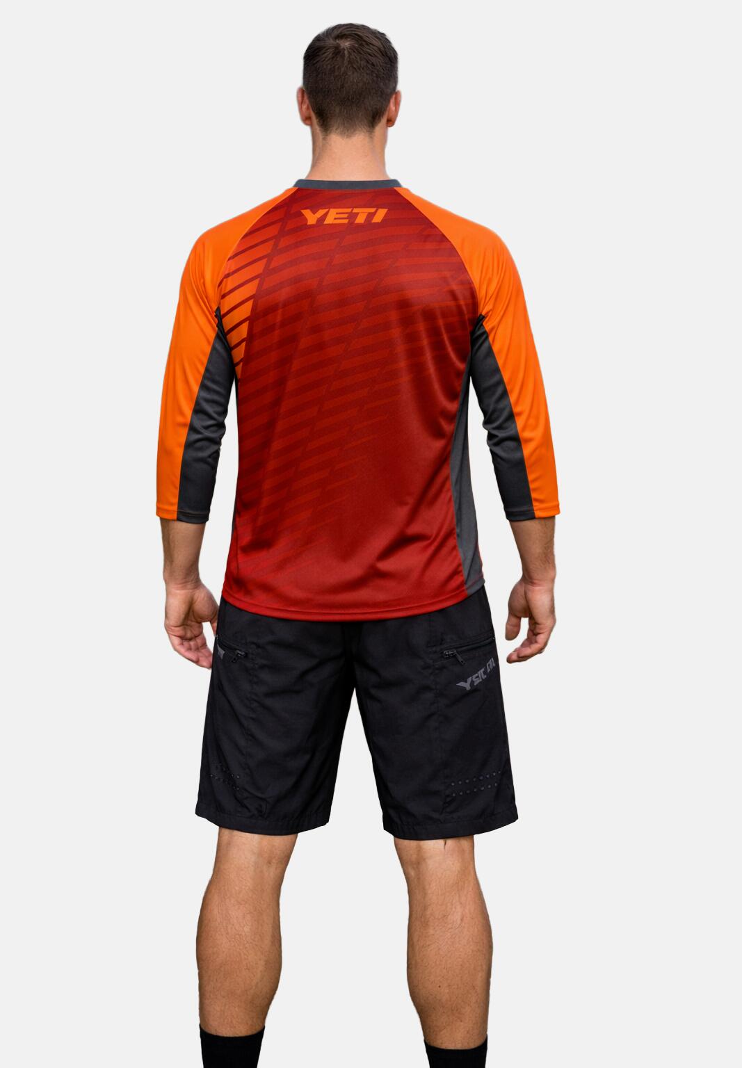 Maillot Enduro Yeti manches longues polyester extensible 4-sens 6/7